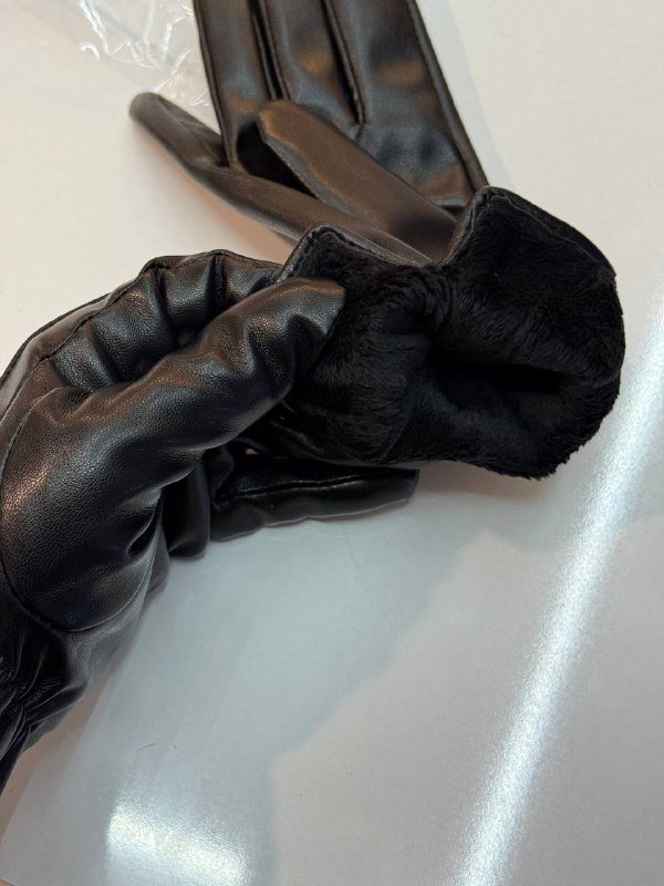 Женские перчатки тканевые, сеточка, замша 8