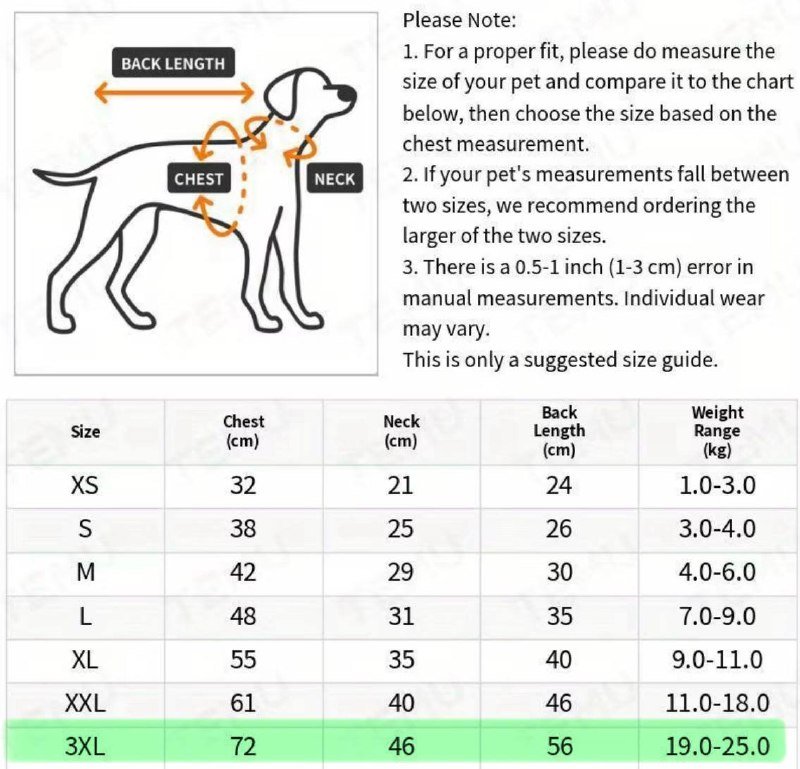 Куртка для собак 3XL розовая на молнии