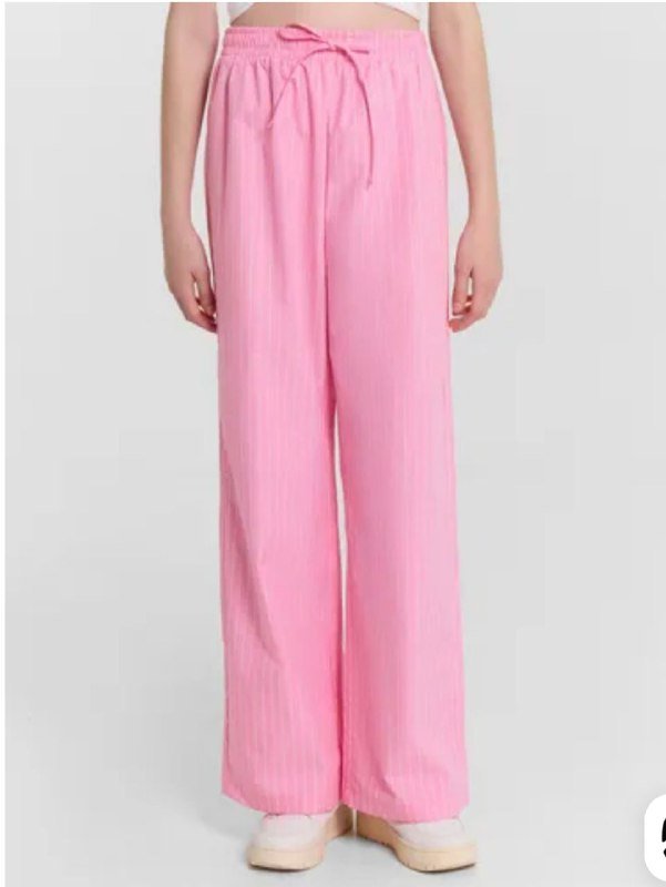 детские розовые брюки 100% хлопок