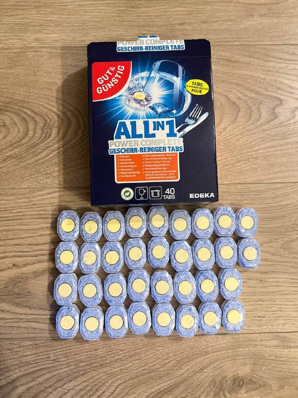 Таблетки для посудомоечной машины 32 шт