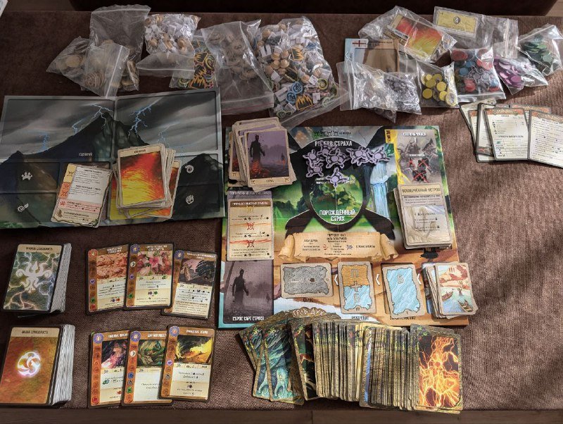 Настольные игры Кланк и Остров духов с дополнениями 4