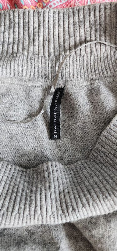 Кашемировое платье NAF NAF размер М 2