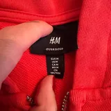 Красное худи H&M 3