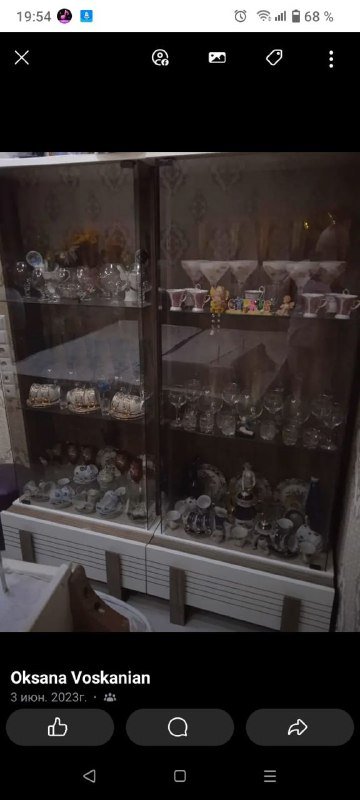 Антресоль стенка сервант для посуды 4