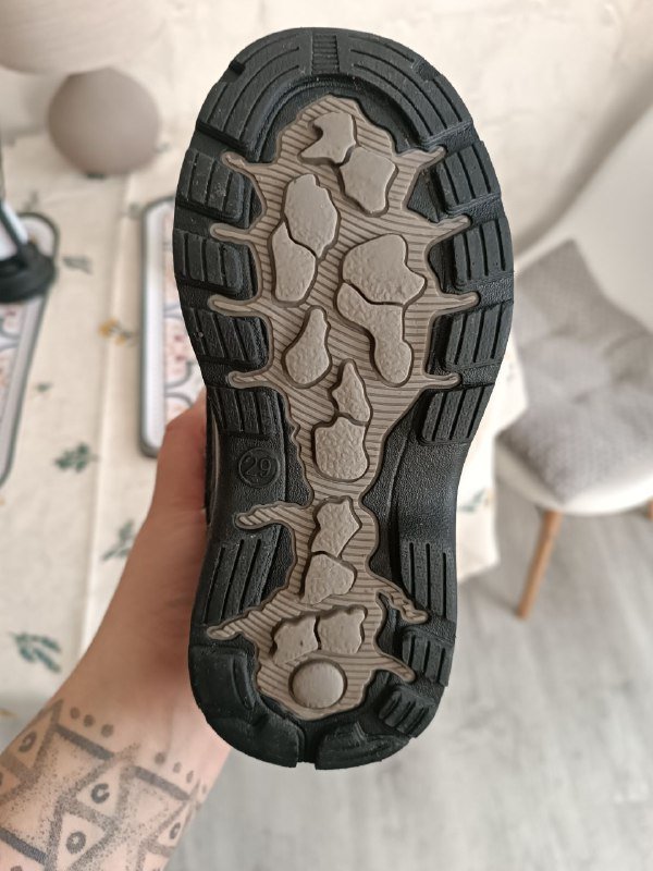 Детские теплые ботинки, размер 29 3