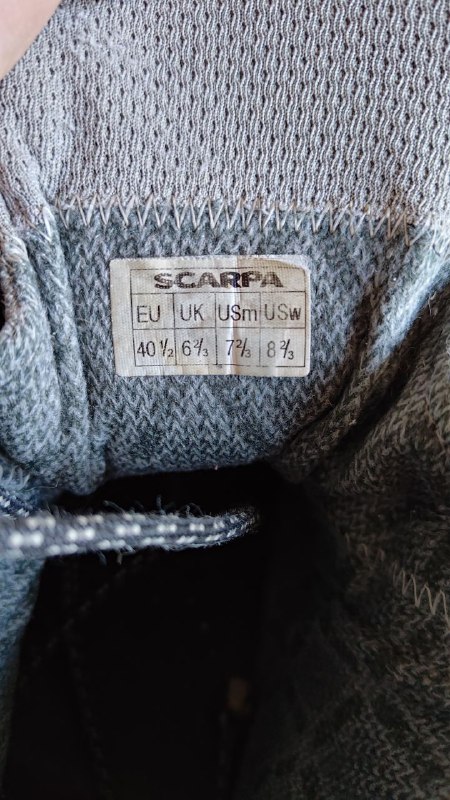 Ботинки Scarpa SKYWALK с мембраной Goretex 4