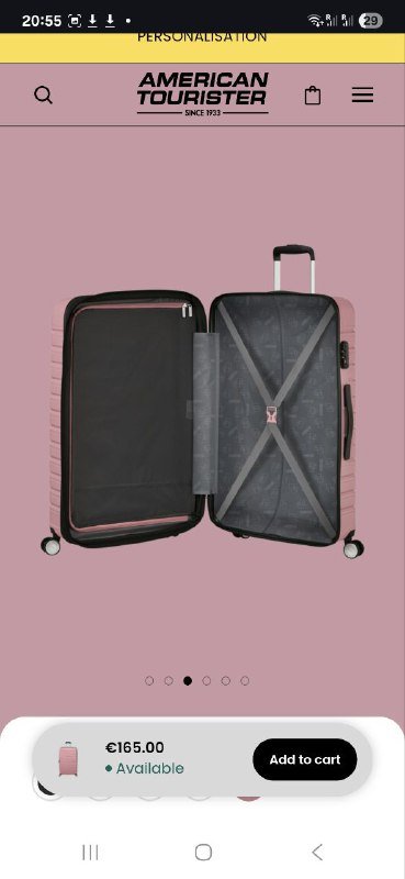 Большой чемодан American Tourister 2