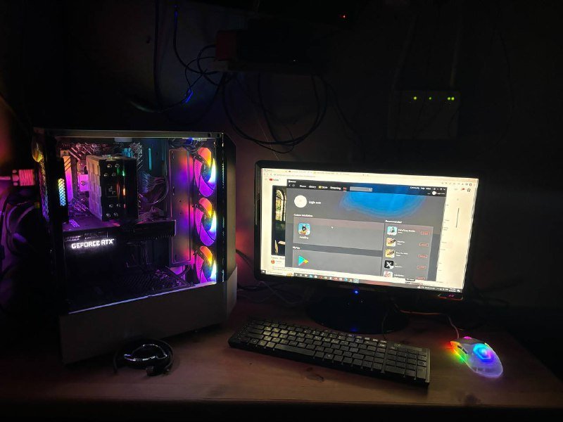 Компьютер i7 12700, Asus B660, RTX3060, SSD 512GB, 16GB RAM 4