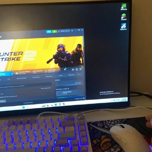 Игровой ПК, монитор 165Hz