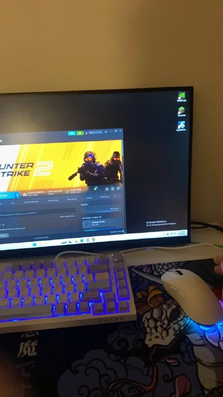 Игровой ПК, монитор 165Hz