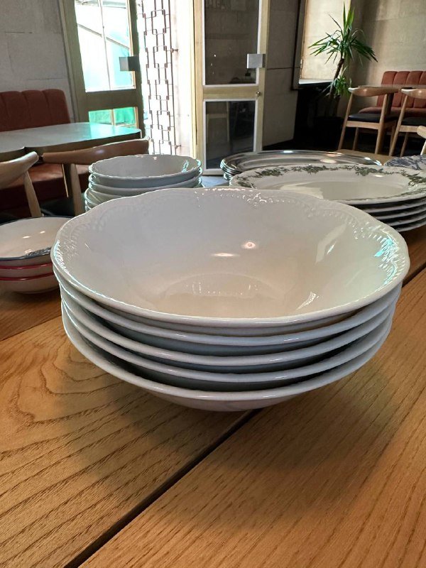 Столы, лавки и посуда 5