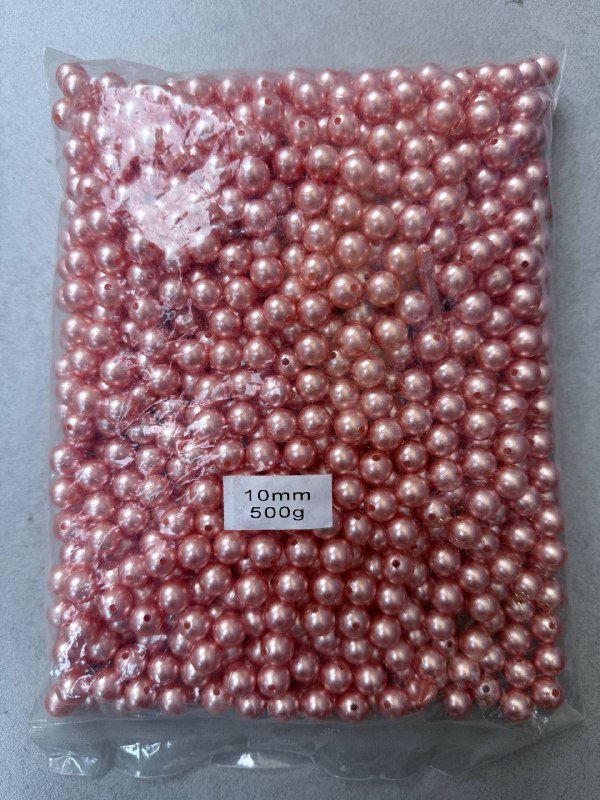 Бусины для рукоделия в фасовке 500гр разные цвета и размеры 6