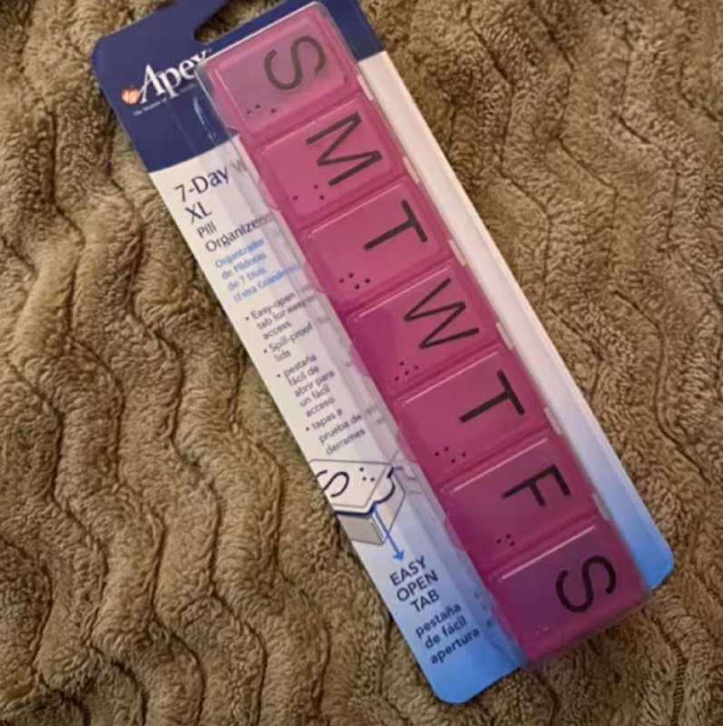 Органайзер для таблеток