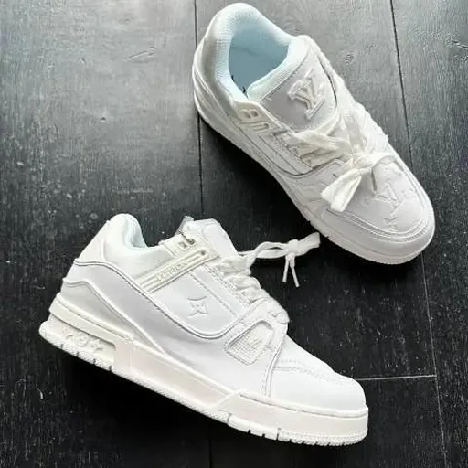 Оригинальные кроссовки Louis Vuitton LV Trainer White