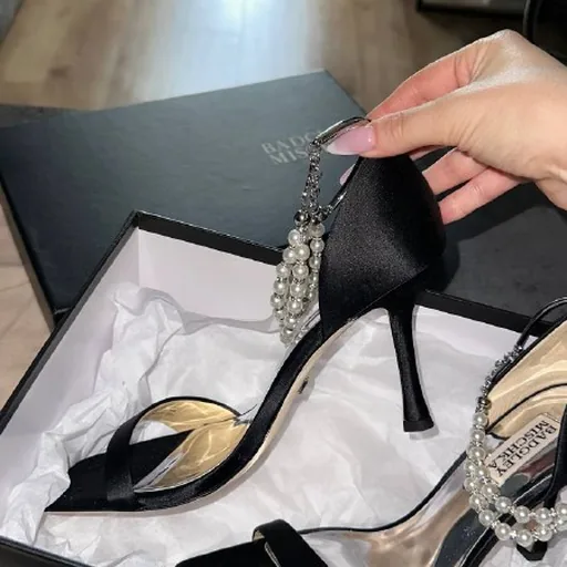 Черные женские туфли Badgley Mischka