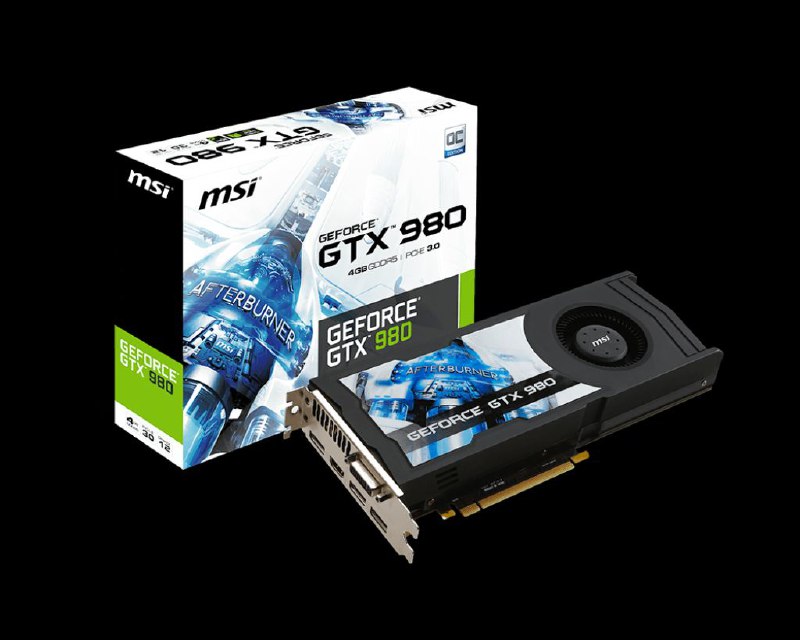 Видеокарта MSI Afterburner GTX 980