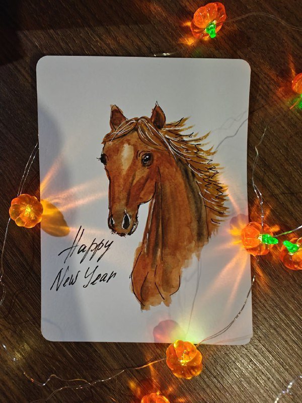 Крафтовые новогодние открытки 2