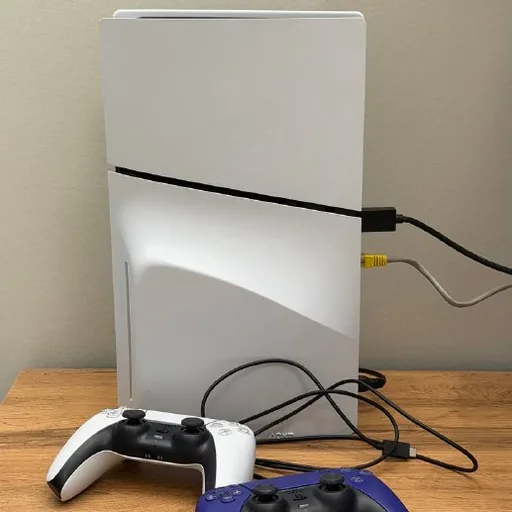 PlayStation 5 Slim, 2 джойстика