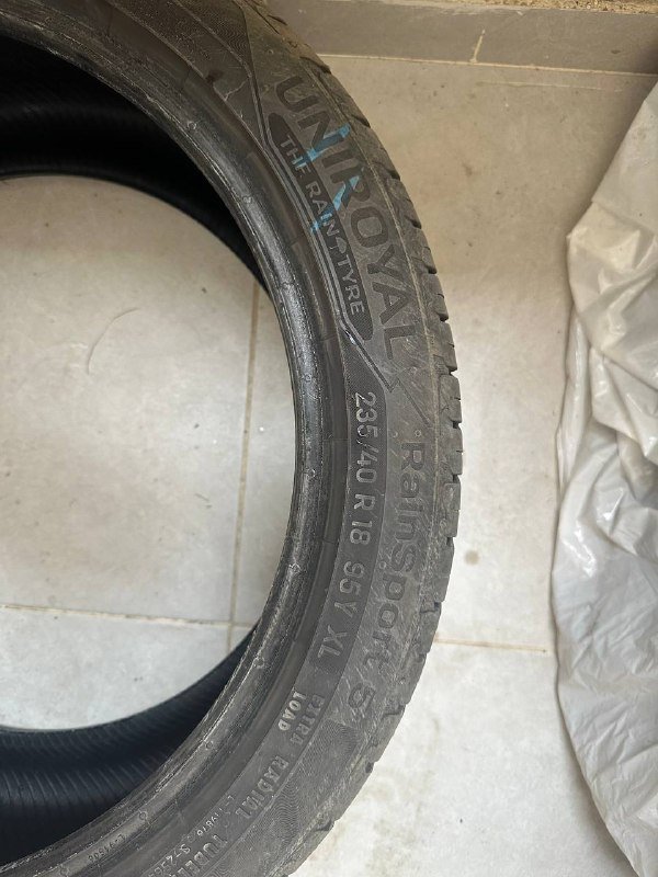 Летняя резина Uniroyal Rain Sport 5 235/40/18 R18 2