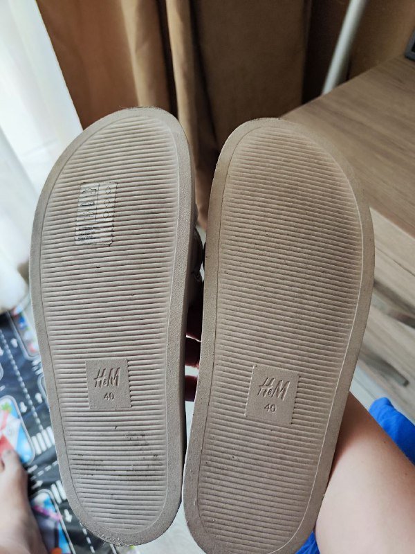 шлепки H&M женские новые 2