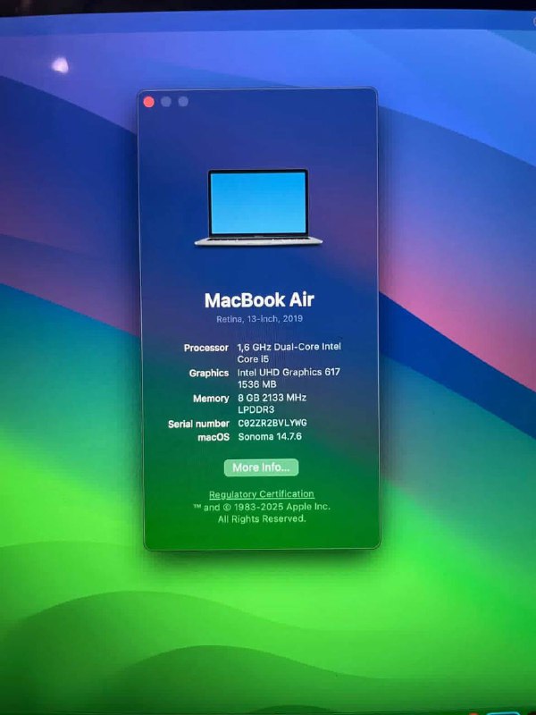 Macbook Air 2019 3