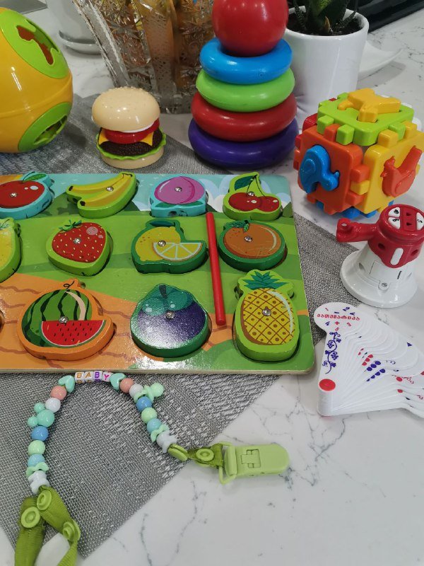 Игрушки для малышей сортер, магнитные пазлы, пирамидка, громофон 2