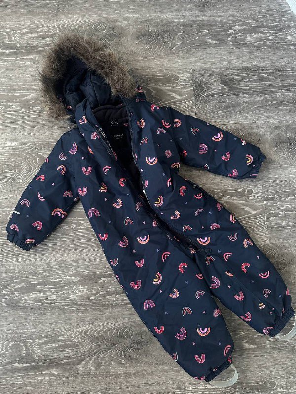 Зимний комбинезон детский водонепроницаемый размер 98