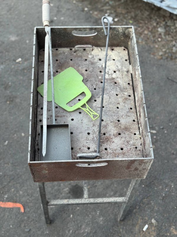 Мангал 60х40, металл 5 мм, в отличном состоянии 2