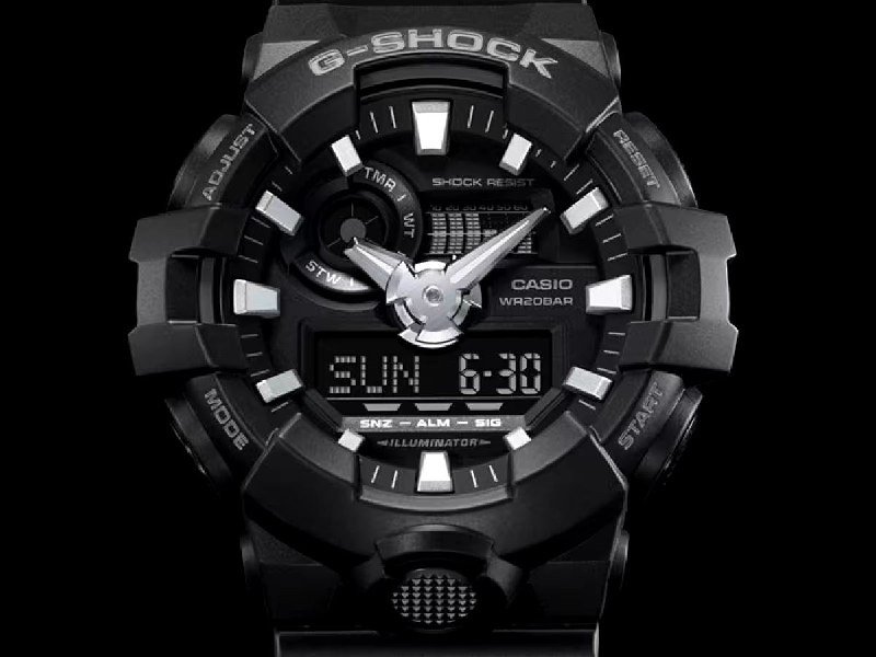 Часы Casio G-SHOCK GA-700-1B