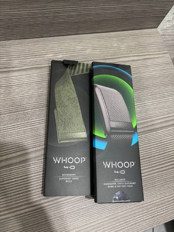 whoop 4.0, 2 ремешка