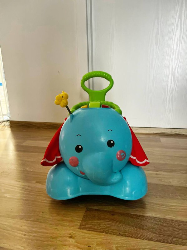 Каталка толокар ходунки Слоник Fisher-Price