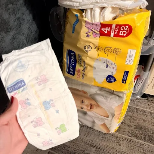 Подгузники Septona Baby Care, размер 4