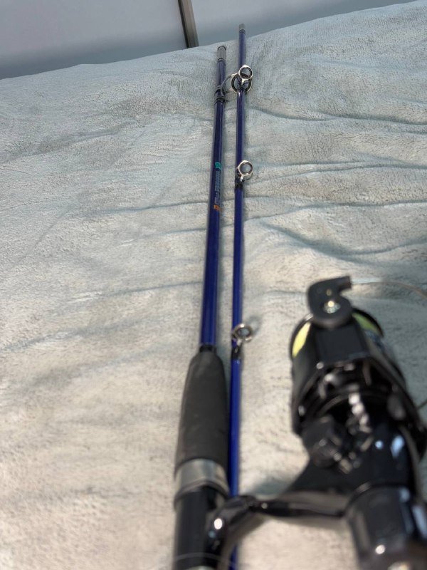 Рыболовные снасти комплект удочка, фидер, подсак, сачок, стул 7