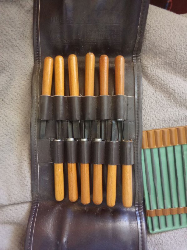 Набор штихелей и натфилей 2