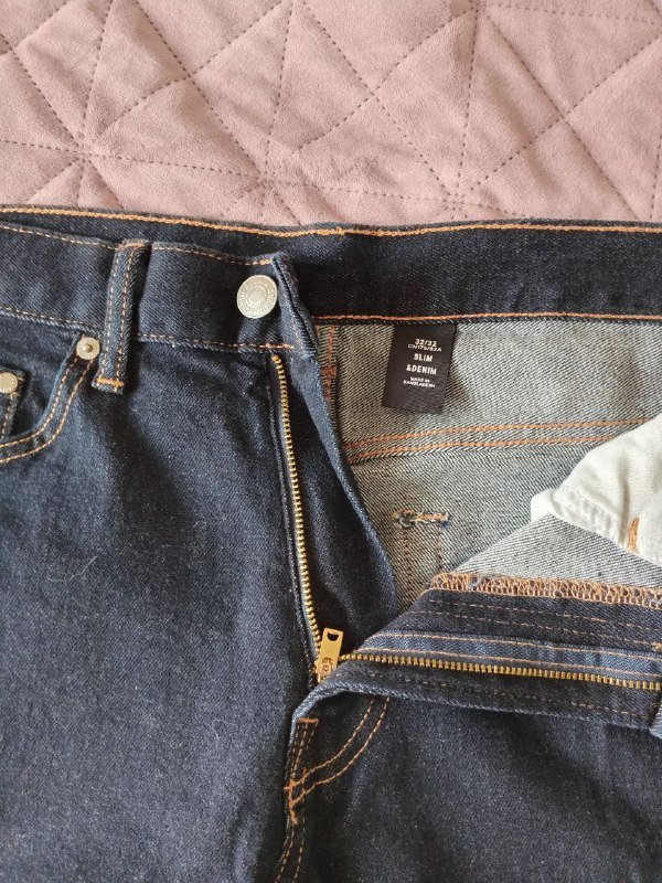 Джинсы slim fit h&m 32/32 новые 3