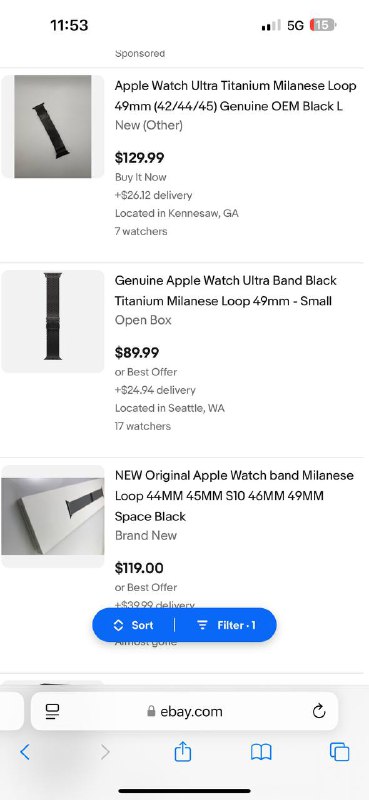 Apple Watch Ultra 2 GPS+Cellular Black Titanium 7
