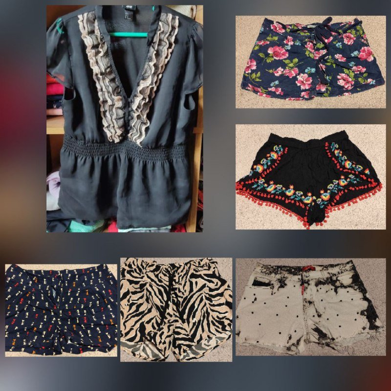 Летняя женская одежда, размеры S-M 3