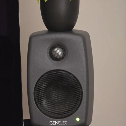 Мониторы Genelec 8010A с подставками и кабелями