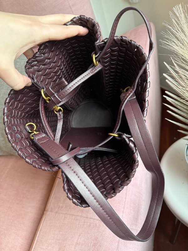 Сумка-ведро Zara плетеная 5