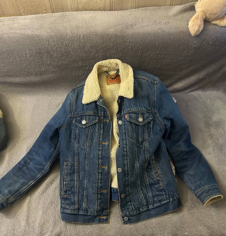 Куртка Levi’s женская джинсовая с меховой подкладкой