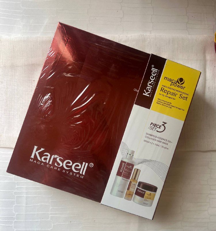 Набор для волос Karseell шампунь, маска, масло 1
