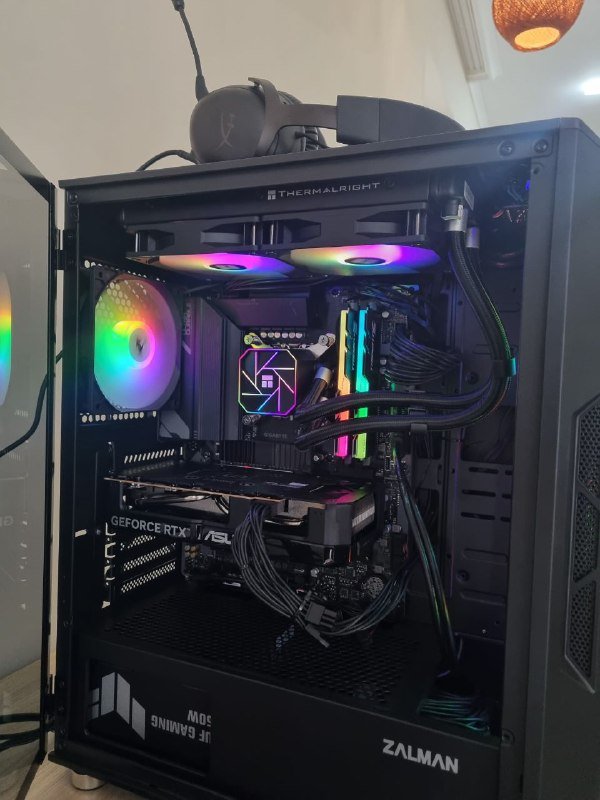 Компьютер с Intel i5 12600KF, RTX 5060, 16GB RAM, 500GB SSD 2