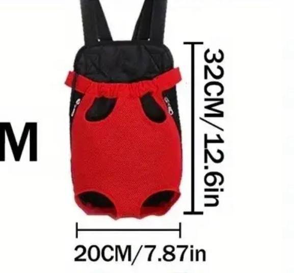 Дышащий сетчатый рюкзак-переноска для домашних животных Размер М 3