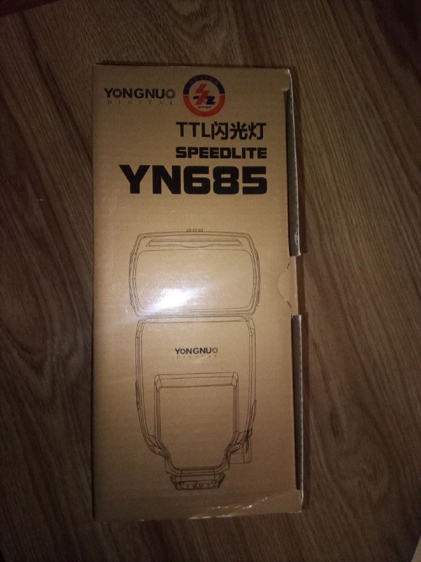 Фотоаппарат Canon 5D Mark II, объектив Canon 50мм, фотовспышка YN685 4