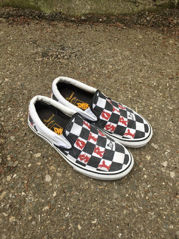 Vans x Vivienne Westwood Slip-On shoes 23.5 cm