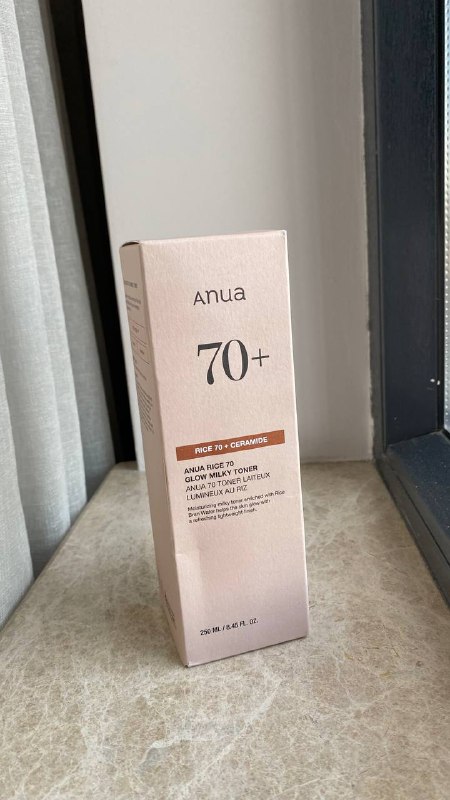 Корейский увлажняющий тонер Anua rice 70 milky toner