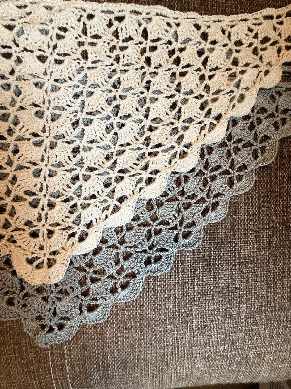 Косыночки, Воротник вязанные крючком 6