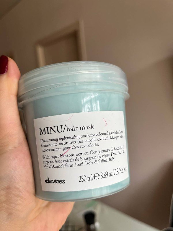 Маска для волос MINU Davines для окрашенных волос