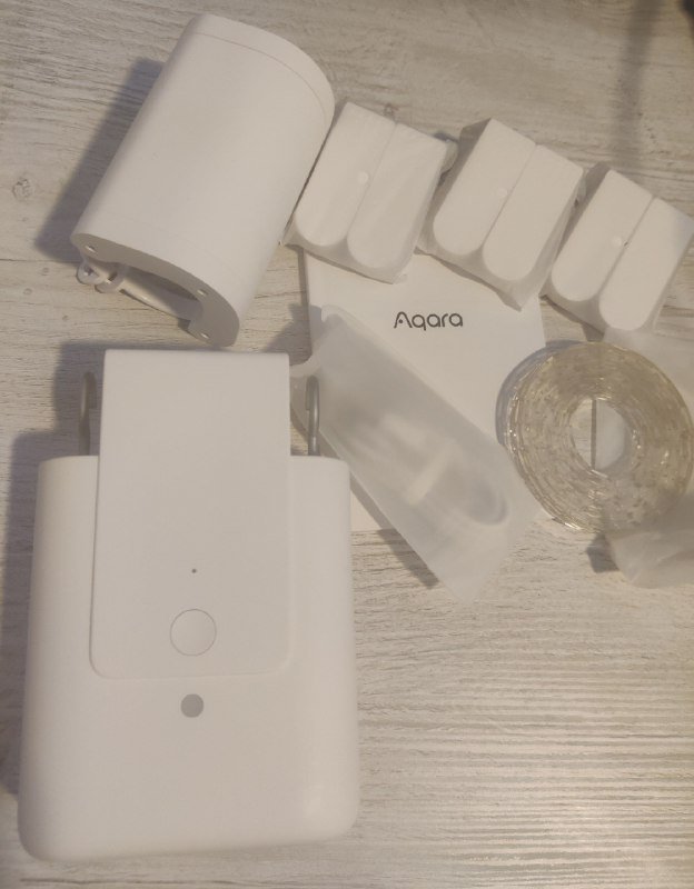 Набор Amperka Матрёшка, патчкорды, мини принтер Phomemo, мотор Aqara 5