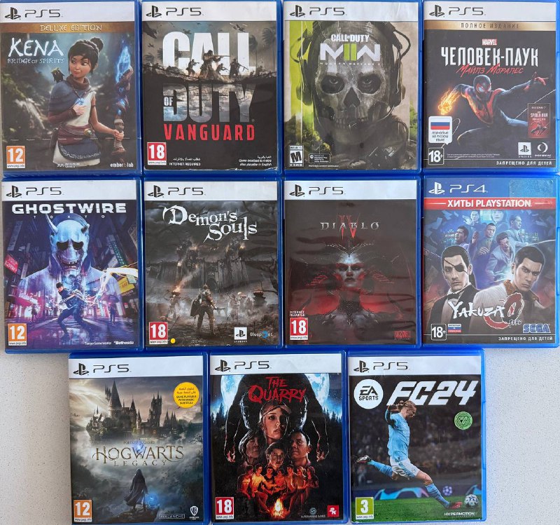 Sony PlayStation PS5 Slim Disc, Games for PS5, DualSense Controller, CROCS 2